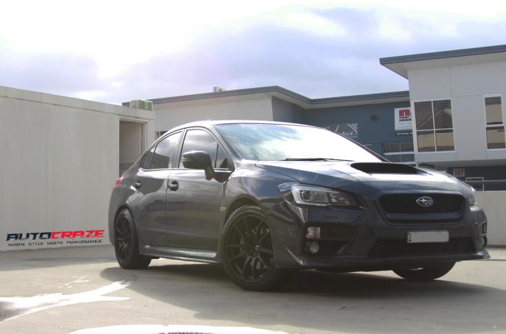 SUBARU WRX CR TEK SATIN BLACK